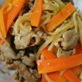 クックT0KQ3C☆'s cooksnap of when they made 節約☆豚もやしのプルコギ☆丼やお弁当にも.