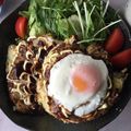 ＊＊ななみ＊＊'s cooksnap of when they made おからと玉ネギのお好み焼き風.