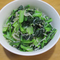 daikanon's cooksnap of when they made 小松菜とちりめんジャコ炒め.