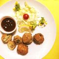 みぃーーみ☆'s cooksnap of when they made ＊キャベツ玉葱の一口メンチカツ.