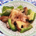 youich's cooksnap of when they made あっという間のピーマンしいたけの素炒め.