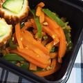 ＊まめゴマ＊'s cooksnap of when they made ∮人参とピーマン✰カレー✰彡きんぴら ∮.