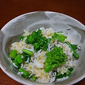 ゆうこ☆りんご's cooksnap of when they made 菜の花としらすのまぜごはん.