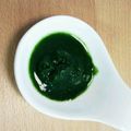 シナモシナモ's cooksnap of when they made 離乳食初期⁑裏ごし小松菜・ほうれん草.