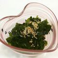 papikun's cooksnap of when they made ピリ辛わかめだけ.