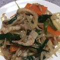 lぎんとら's cooksnap of when they made 肉と野菜ときのこの牛ダシダ塩ニンニク炒め.