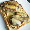 涙香♪'s cooksnap of when they made 朝はがっつり！ハンバーグトースト.