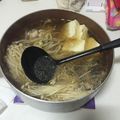 クック49IM2Y☆'s cooksnap of when they made 白ねぎと鶏モモ肉だけ☆一人鍋.