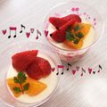 riria♪'s cooksnap of when they made 滑らか♪クリーミーな杏仁豆腐.