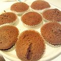 Mｉｚｕ's cooksnap of when they made 簡単マドレーヌ(・ω・)チョコ味もあるよ.