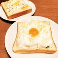 ♪あやわら♪'s cooksnap of when they made ハムマヨ♩エッグインクラウドトースト.