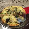 さすさく's cooksnap of when they made ♥簡単☆きのことベーコンのキッシュ♥.