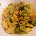 eminyon's cooksnap of when they made 卵とキャベツとアボカドのカレー炒め.