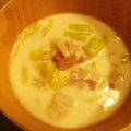 マリーゆう子's cooksnap of when they made ベーコンとキャベツのミルク味噌汁◎.