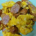 09mik's cooksnap of when they made お弁当に♡ソーセージと玉子の炒めもの.