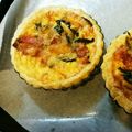 marihashi's cooksnap of when they made ほうれん草とベーコンの簡単ミニキッシュ.