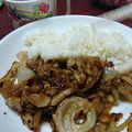 ☆しいたんママ☆'s cooksnap of when they made 豚の生姜焼き.