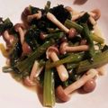 ☆むくぞう's cooksnap of when they made しめじ＆ほうれん草のポン酢炒め.