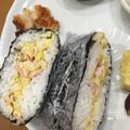 あき0304's cooksnap of when they made 春キャベツの洋風おにぎりサンド♡.