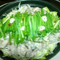 ぶーちび's cooksnap of when they made 福岡県人が作るあっさりシンプルなもつ鍋.