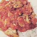 ぱせりーな's cooksnap of when they made ＊チキンのトマト煮込み＊.