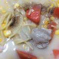 fukofuya's cooksnap of when they made 残りものアレンジ♪　シチューパスタ.