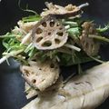 ももぶぅぅぅ's cooksnap of when they made ゴボウとレンコンの胡麻味噌サラダ♪.