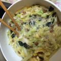 happykitch's cooksnap of when they made レンジで40秒！満足ふわたまキャベツ納豆.