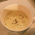 mykym's cooksnap of when they made ★レンジで濃厚チーズスープ★.