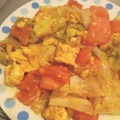 arcoisis's cooksnap of when they made 簡単♪ トマト・たまご・レタスの炒め.