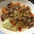 クックV4WJS0☆'s cooksnap of when they made ＊基本の野菜炒め＊.