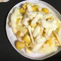 りょうたんのママ's cooksnap of when they made 餃子の皮でマヨコーンピザ.