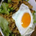 どんころ's cooksnap of when they made ♡♡カフェ風～♡♡味噌そぼろごはん.