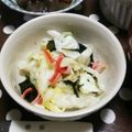 ＊メイブ＊'s cooksnap of when they made キャベツと若芽の酢の物.