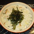 ジョングレ's cooksnap of when they made お茶漬の素で☆海苔クリームスープご飯.