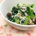 ちゃひかり's cooksnap of when they made ☆ほうれん草☆しめじとしらすのポン酢和え.