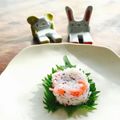 kaokaofood's cooksnap of when they made おにぎり✿ゆかりと紅生姜.