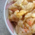 みゆだんご's cooksnap of when they made 簡単美味しい♪さけと卵のチャーハン♪.