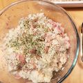 mie4clover's cooksnap of when they made コストコのマッシュポテトdeポテトサラダ.