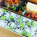 ぁ-たん's cooksnap of when they made お弁当に☆枝豆と黒胡麻のご飯.