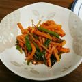 おんのすけ's cooksnap of when they made 【簡単】にんじんとピーマンのきんぴら.
