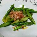 hozunyam's cooksnap of when they made ＊アスパラの茹で方～お浸し＊.