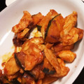 riiie523's cooksnap of when they made お酢でさっぱり 南瓜と鶏の中華トマト炒め.