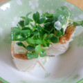 milestone★'s cooksnap of when they made ひとくちで☆かいわれ大根のクルクル巻き.