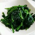 チャンルイくん's cooksnap of when they made 誰でも料亭の味♪美味い法蓮草の胡麻和え♡.