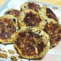 ☆かぼちゃのおばけ☆'s cooksnap of when they made サンマ缶を使って♪ひじき&筍入りバーグ.