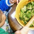 ともかずみみ's cooksnap of when they made ブロッコリーのわさび麺つゆ和え.