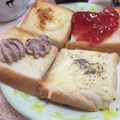ゆけり３兄弟's cooksnap of when they made １枚で４度おいしいクアトロトースト.