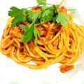 みすけ☆'s cooksnap of when they made とろけるチーズ入りトマトとツナのパスタ☆.