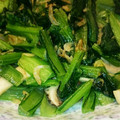 たきぼん's cooksnap of when they made ナンプラーで超簡単☆青菜と桜エビの炒め物.